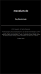 Mobile Screenshot of maxxium.de