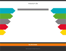 Tablet Screenshot of maxxium.de
